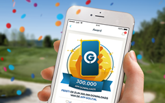 300.000 downloads app GOLF.NL