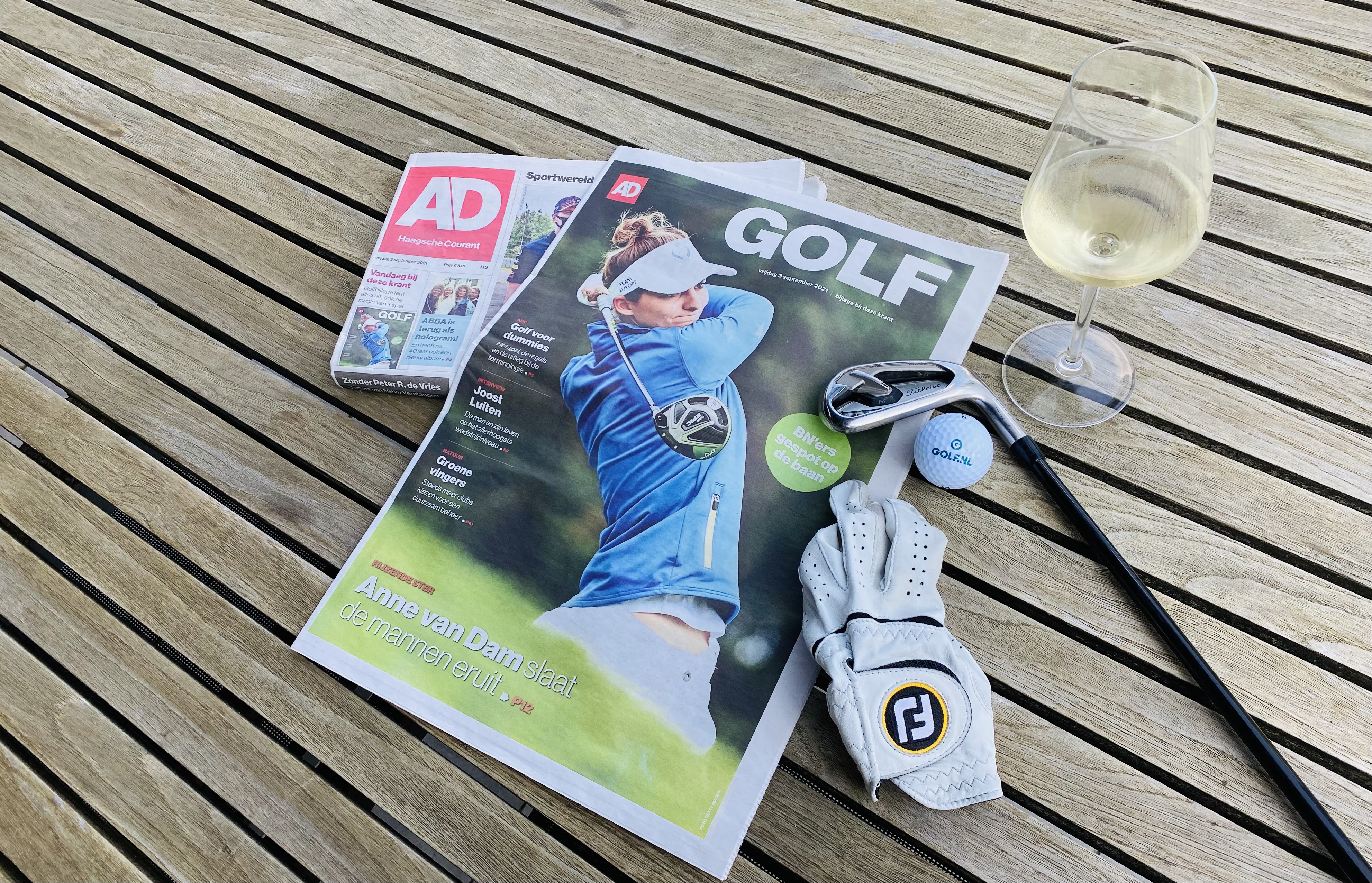 Special over golf bij AD