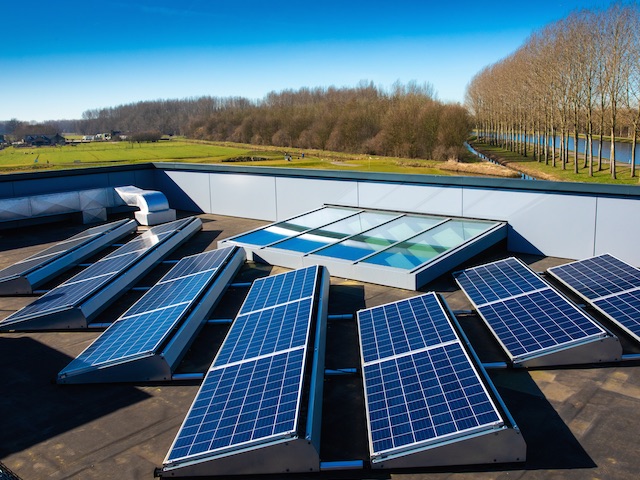 golfbaan zonneenergie