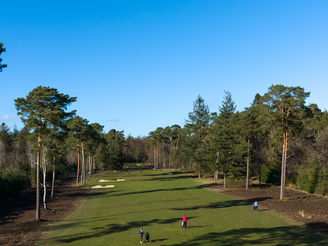 Golfbaan Lauswolt in vogelvlucht