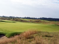 Green op golfbaan