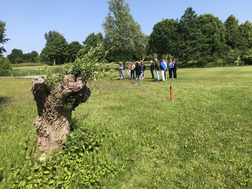 Beschermd gebied op golfbaan Rozenstein