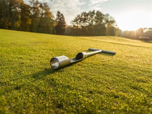 Tool voor golfbaanonderhoud