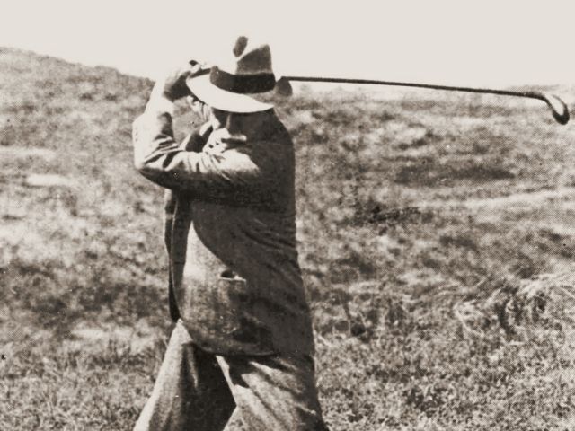 De drive-in van Jhr Gérard Quarles van Ufford op 19 mei 1928 op de Kennemer