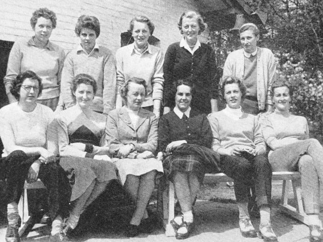 Deelnemers Nationaal Dames Kampioenschap 1956