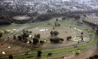 Luchtfoto van Golf de Compiègne