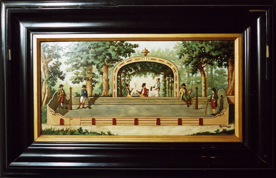 tegeltableau buitenkolfbaan Rozenburg