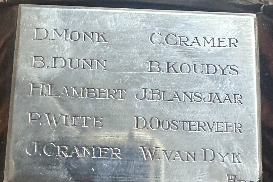 Beker 25 jaar Jos van Dijk De Pan