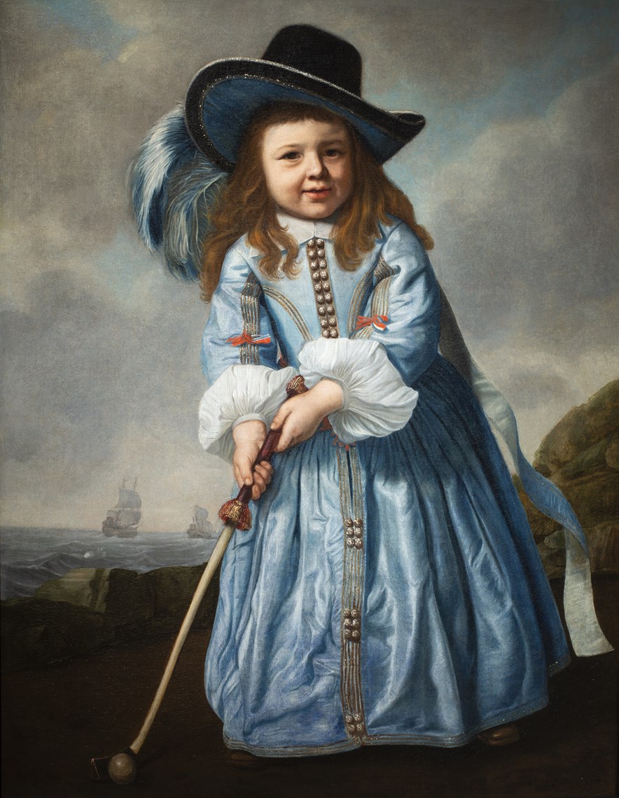 De Jongen in Blauw van Bartholomeus van der Helst 