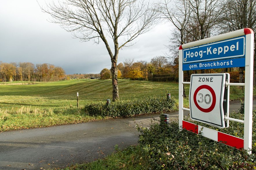 De golfbaan van de Keppelse Golfclub