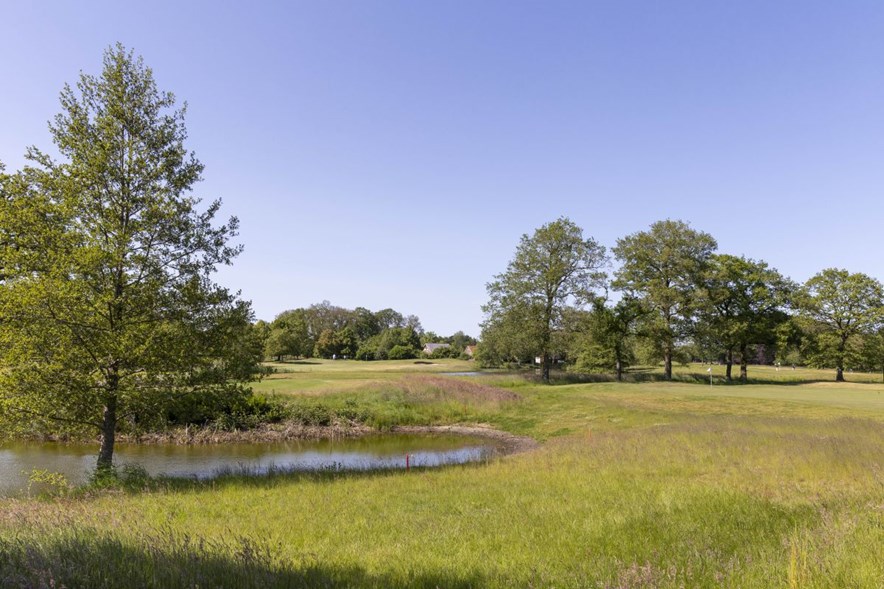 De golfbaan van de Twensche Golfclub