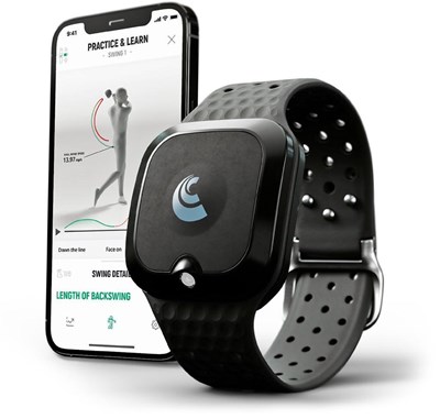 Swingmonitor, horloge en app van DeWiz