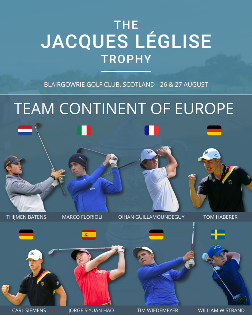 Jacques Léglise Trophy Team 2022 met Thijmen Batens