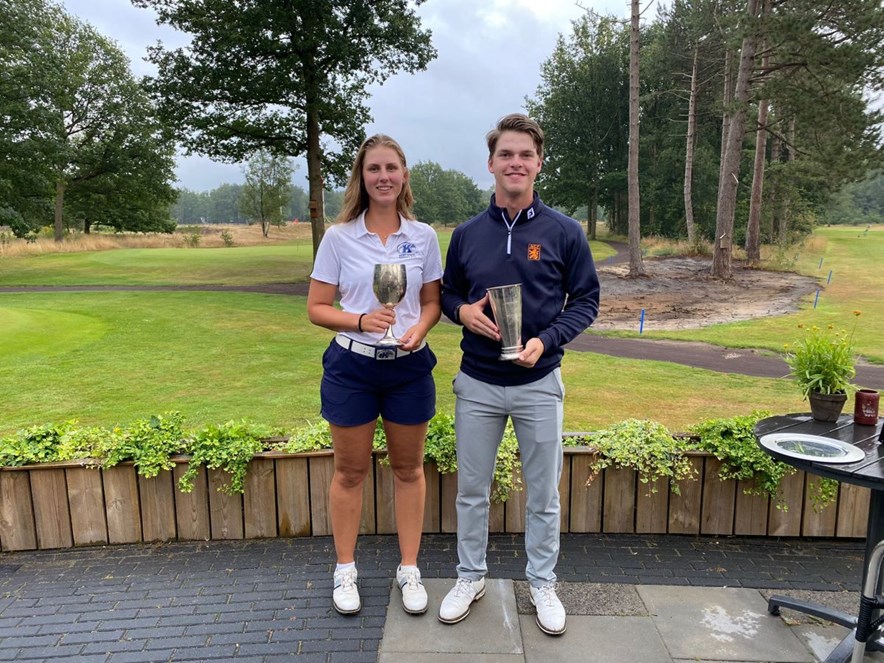 2022 golf juli strokeplay nk mayka hoogeboom en lars van der vight