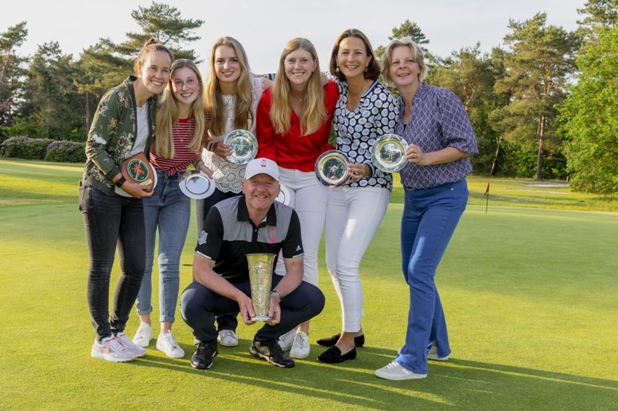 Haagsche Dames 1 landskampioen competitie 2022