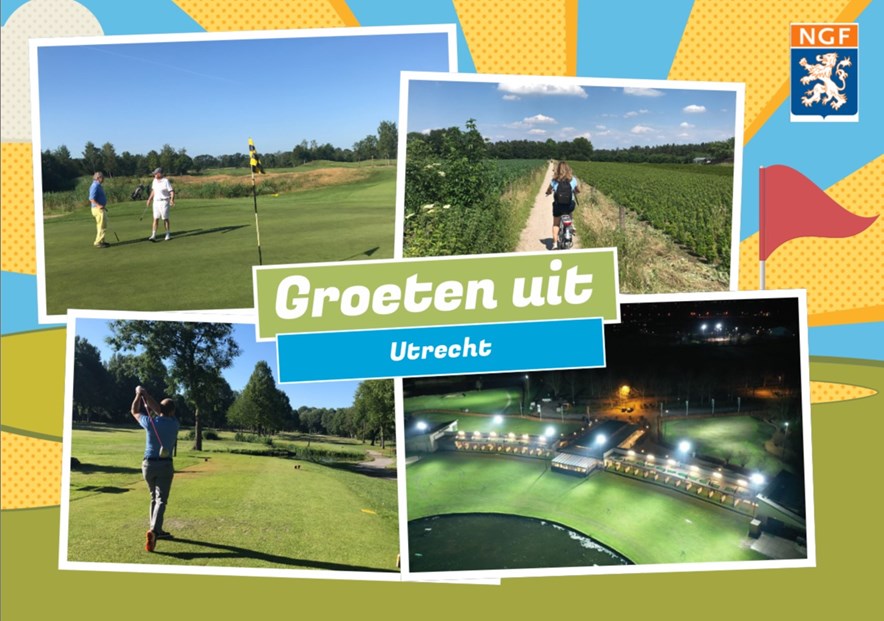 Stuur een ansichtkaart naar je golfers