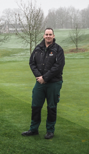 Roel Smits hoofdgreenkeeper