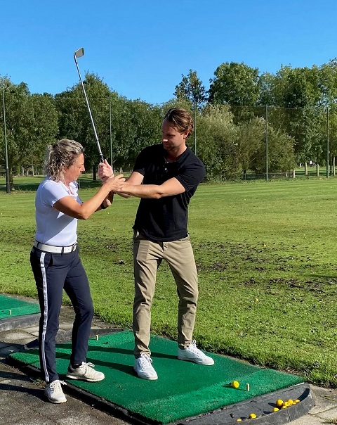 Golfstart Kromme Rijn