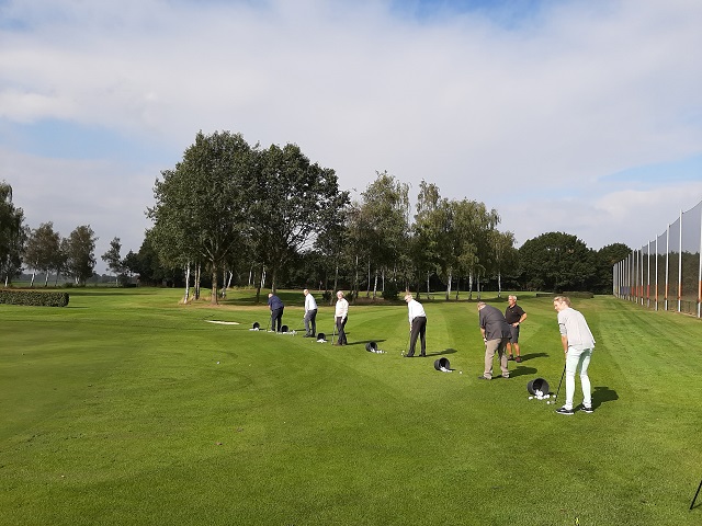 Golfstart op De Peelse Golf