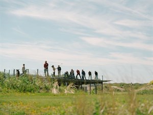 Drivingrange op Golfbaan de Texelse