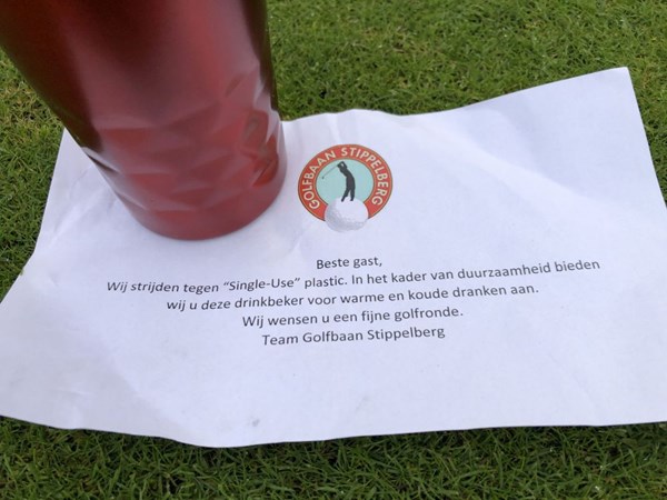 Plastic-vrij actie op golfclub