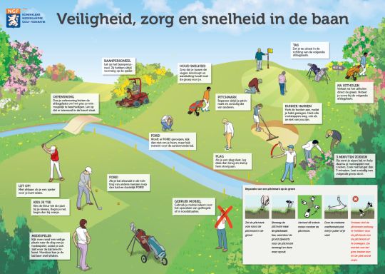 Etiquette: veiligheid, zorg en snelheid in de baan