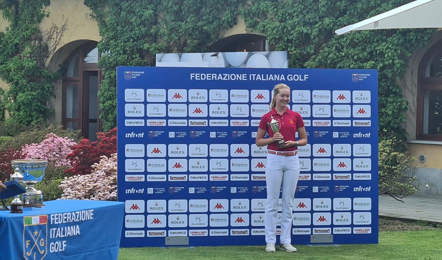 Anne-Sterre den Dunnen tweede in Italiaans Amateur van 2022