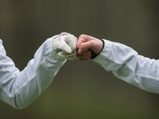 Golf vuist competitie wedstrijd