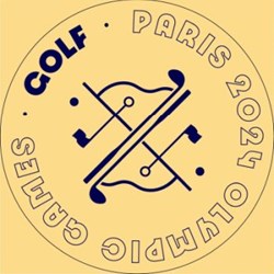 Logo golf op Olympische Spelen in Parijs