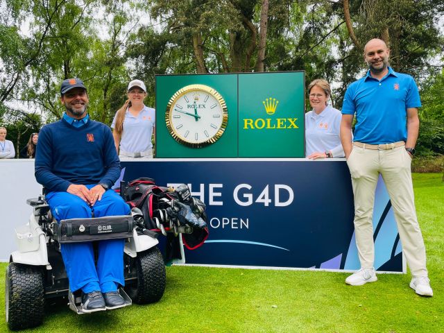 TeamNLGolf Oranje met een fysieke beperking