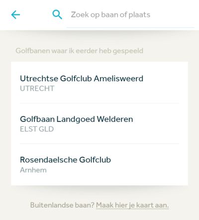 whs buitenlandse kaart app golfnl