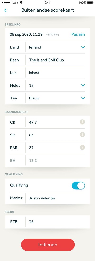 whs buitenlandse score