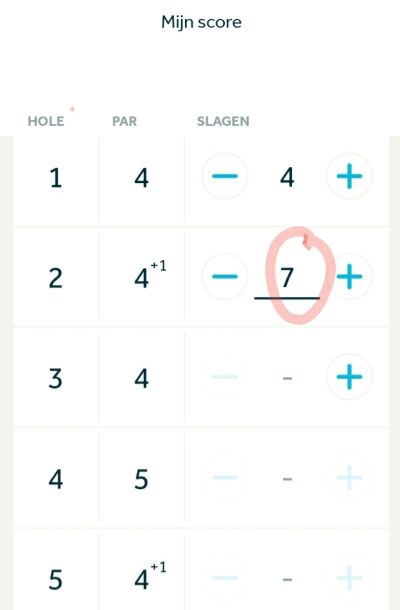 whs netto double bogey golf app golfnl