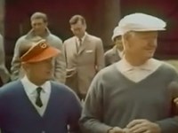 Gerard de Wit en Byron Nelson in Shell's Wonderful World of Golf